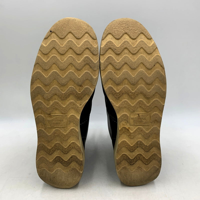 【中古品】【メンズ】 RED WING レッドウィング MOC TOE CLASSIC 9075 モックトゥ クラシック 刺繍羽タグ USA製 シューズ 靴 164-250826-as-05-izu サイズ：27cm カラー：ブラック 万代Net店