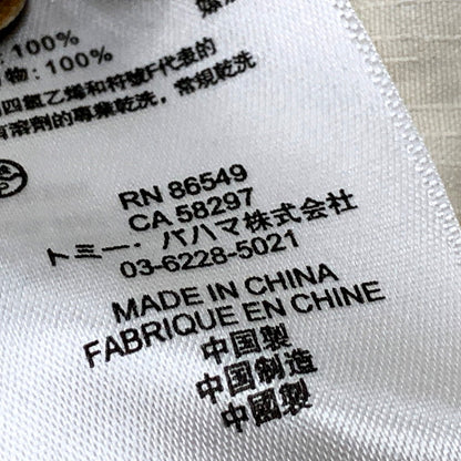 【中古品】【メンズ】 TOMMY BAHAMA トミーバハマ SILK SS SHIRT シルク ショートスリーブ シャツ 半袖 トップス 146-250901-as-34-izu サイズ：M カラー：クリーム系 万代Net店