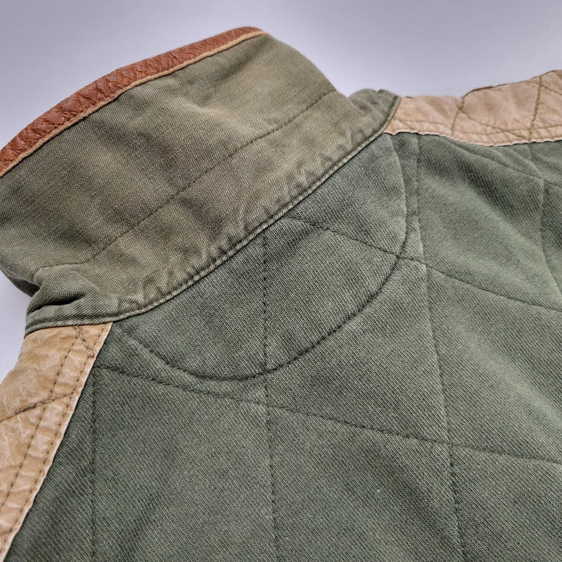 【中古品】【メンズ】 Polo by Ralph Lauren ポロバイラルフローレン MOTORCYCLE RUGBY SHIRT ラグビーシャツ 長袖 トップス 146-250826-as-09-izu サイズ：XL カラー：オリーブ 万代Net店