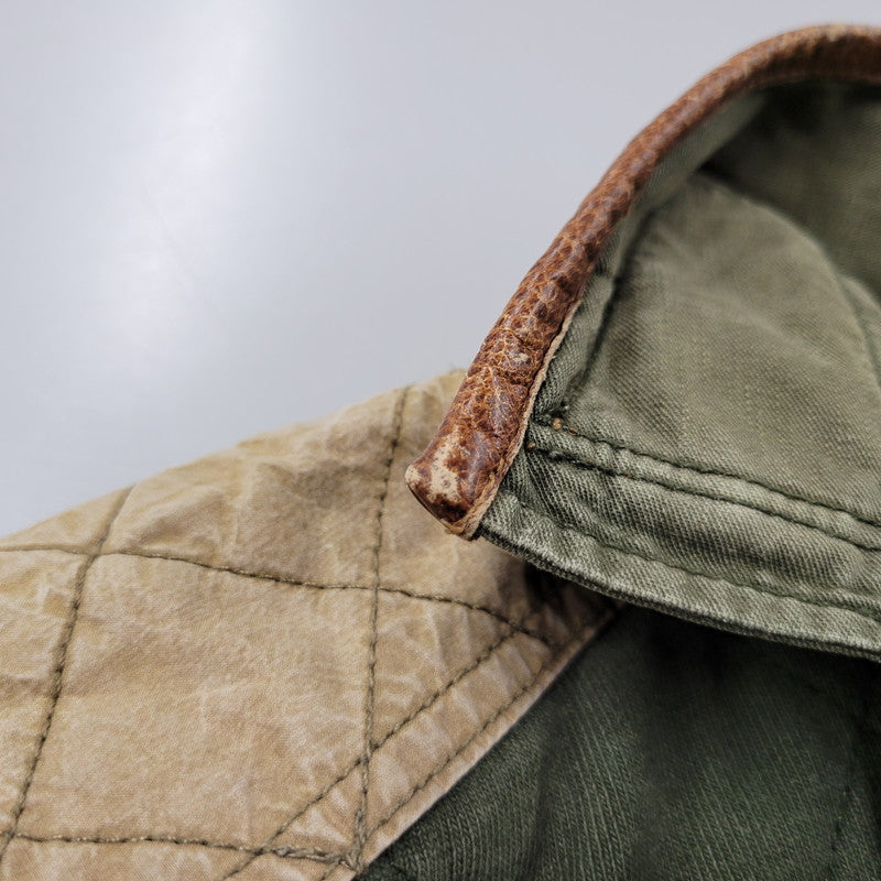 【中古品】【メンズ】 Polo by Ralph Lauren ポロバイラルフローレン MOTORCYCLE RUGBY SHIRT ラグビーシャツ 長袖 トップス 146-250826-as-09-izu サイズ：XL カラー：オリーブ 万代Net店