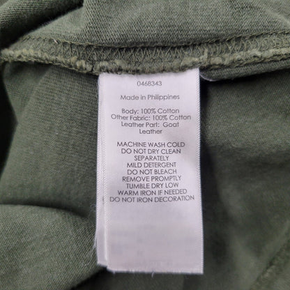 【中古品】【メンズ】 Polo by Ralph Lauren ポロバイラルフローレン MOTORCYCLE RUGBY SHIRT ラグビーシャツ 長袖 トップス 146-250826-as-09-izu サイズ：XL カラー：オリーブ 万代Net店