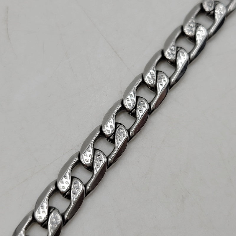 【中古品】【メンズ/レディース】 DIESEL ディーゼル D LOGO CHAIN BRACELET Dロゴ チェーン ブレスレット アクセサリー 192-250901-as-08-izu カラー：シルバー×ゴールド 万代Net店