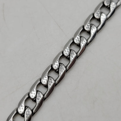 【中古品】【メンズ/レディース】 DIESEL ディーゼル D LOGO CHAIN BRACELET Dロゴ チェーン ブレスレット アクセサリー 192-250901-as-08-izu カラー：シルバー×ゴールド 万代Net店