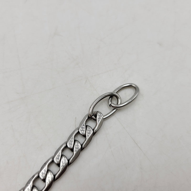 【中古品】【メンズ/レディース】 DIESEL ディーゼル D LOGO CHAIN BRACELET Dロゴ チェーン ブレスレット アクセサリー 192-250901-as-08-izu カラー：シルバー×ゴールド 万代Net店