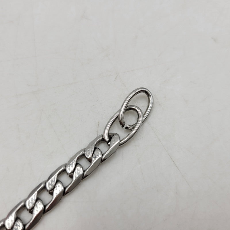 【中古品】【メンズ/レディース】 DIESEL ディーゼル D LOGO CHAIN BRACELET Dロゴ チェーン ブレスレット アクセサリー 192-250901-as-08-izu カラー：シルバー×ゴールド 万代Net店