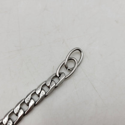 【中古品】【メンズ/レディース】 DIESEL ディーゼル D LOGO CHAIN BRACELET Dロゴ チェーン ブレスレット アクセサリー 192-250901-as-08-izu カラー：シルバー×ゴールド 万代Net店