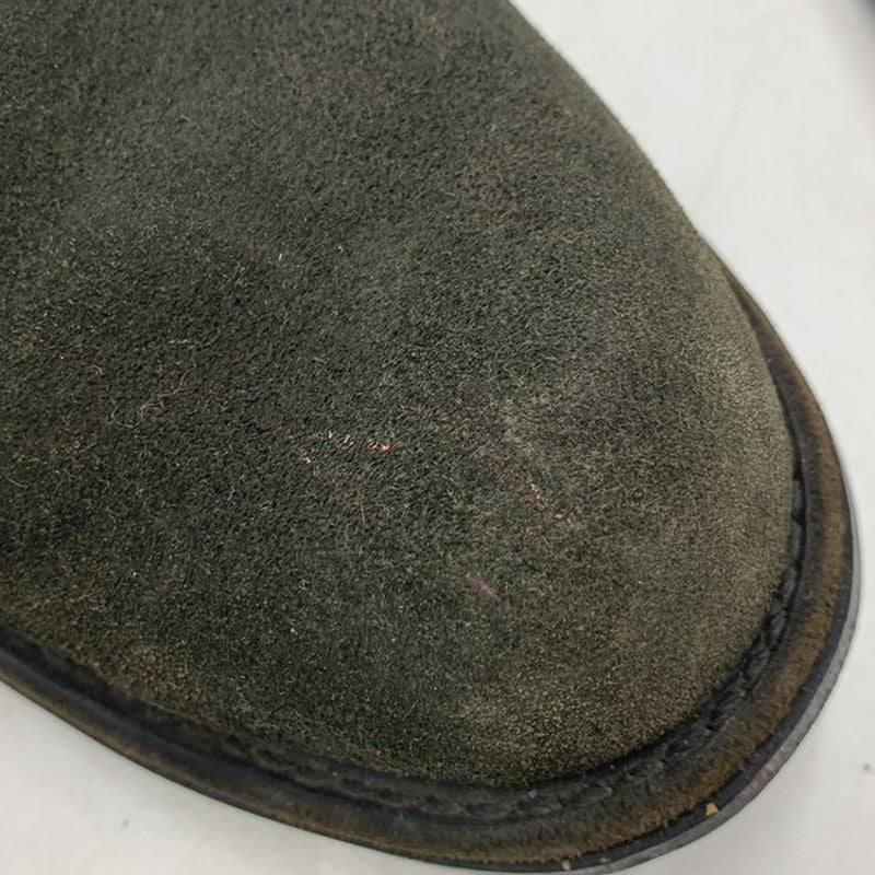 【現状渡し品】【レディース】 RED WING レッドウィング 8186 USA製 刺繍羽タグ 2007年製 00S SUEDE PECOS BOOTS 00年代 スエードペコスブーツ 靴 シューズ 164-250827-ma-09-izu サイズ：UK6.5 カラー：黒系 万代Net店