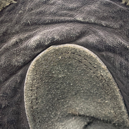 【現状渡し品】【レディース】 RED WING レッドウィング 8186 USA製 刺繍羽タグ 2007年製 00S SUEDE PECOS BOOTS 00年代 スエードペコスブーツ 靴 シューズ 164-250827-ma-09-izu サイズ：UK6.5 カラー：黒系 万代Net店