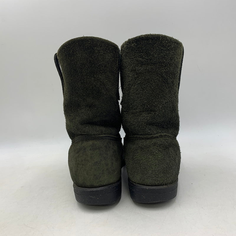 【現状渡し品】【レディース】 RED WING レッドウィング 8186 USA製 刺繍羽タグ 2007年製 00S SUEDE PECOS BOOTS 00年代 スエードペコスブーツ 靴 シューズ 164-250827-ma-09-izu サイズ：UK6.5 カラー：黒系 万代Net店