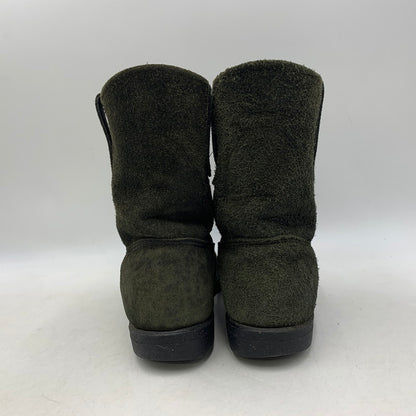 【現状渡し品】【レディース】 RED WING レッドウィング 8186 USA製 刺繍羽タグ 2007年製 00S SUEDE PECOS BOOTS 00年代 スエードペコスブーツ 靴 シューズ 164-250827-ma-09-izu サイズ：UK6.5 カラー：黒系 万代Net店