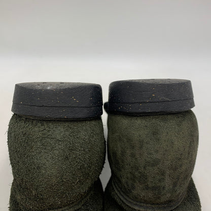 【現状渡し品】【レディース】 RED WING レッドウィング 8186 USA製 刺繍羽タグ 2007年製 00S SUEDE PECOS BOOTS 00年代 スエードペコスブーツ 靴 シューズ 164-250827-ma-09-izu サイズ：UK6.5 カラー：黒系 万代Net店