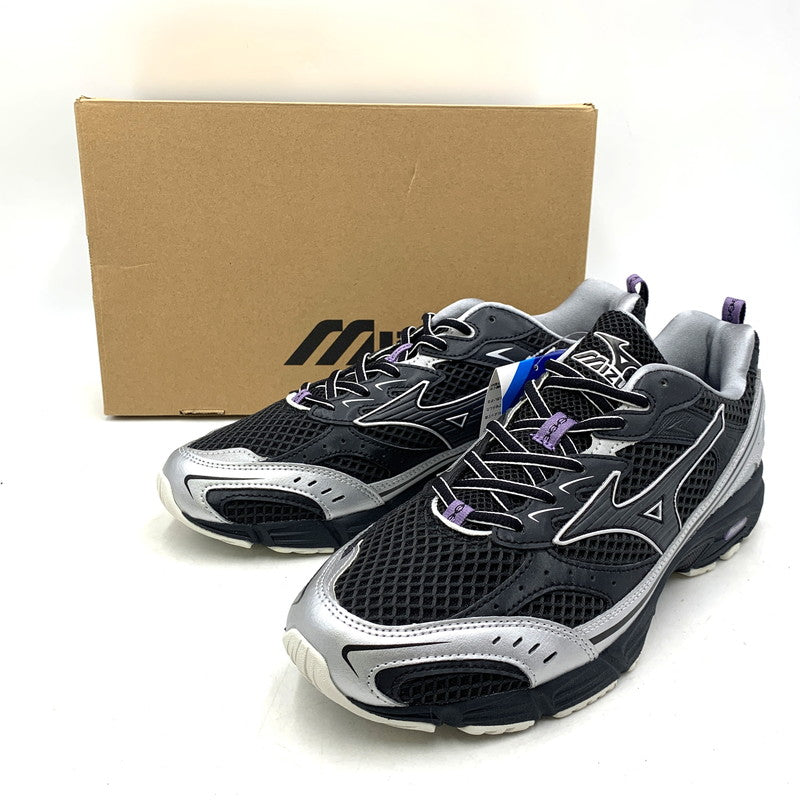 【中古美品】【メンズ】 Mizuno ミズノ D1GA251501 MXR 靴 スニーカー シューズ 162-250827-ma-12-izu サイズ：27.5cm カラー：BLACK/BLACK/SILVER 万代Net店