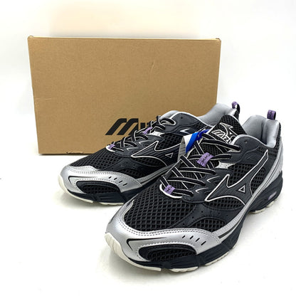【中古美品】【メンズ】 Mizuno ミズノ D1GA251501 MXR 靴 スニーカー シューズ 162-250827-ma-12-izu サイズ：27.5cm カラー：BLACK/BLACK/SILVER 万代Net店