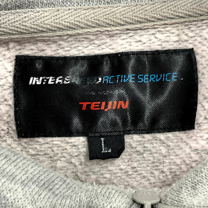 【中古品】【メンズ】 INTERBREED インターブリード ACTIVE SERVICE THERMIC TECH HOODIE IB17AW-19 フーディ パーカー 長袖 トップス 142-250901-as-24-izu サイズ：L カラー：グレー 万代Net店