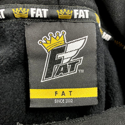 【中古品】【メンズ】 FAT エフエーティー J.R. MASKMAN HOODED SWEATSHIRT F32110-SW05-AB フーデッド スウェットシャツ パーカー 長袖 トップス 142-250901-as-26-izu サイズ：FAT カラー：ブラック 万代Net店