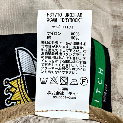 【中古品】【メンズ】 FAT エフエーティー XCAM DRYROCK CAMOUFLAGE JACKET F31710-JK03-AB カモフラージュ ジャケット アウター 142-250901-as-25-izu サイズ：TITCH カラー：ブラウン系 万代Net店
