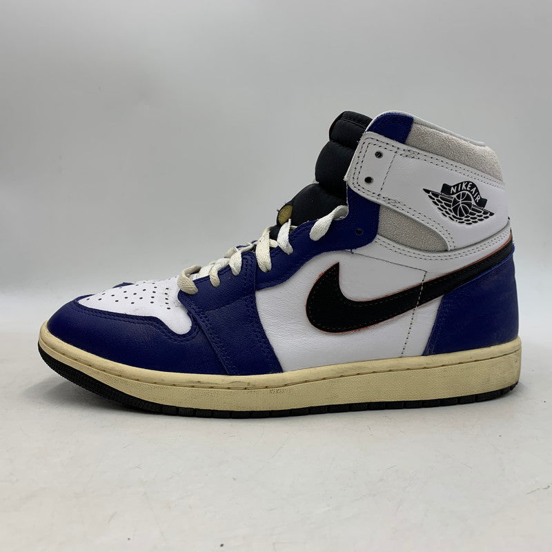 【中古品】【メンズ】 NIKE ナイキ DZ5485-100 AIR JORDAN 1 HIGH OG RARE AIR エアジョーダン 1 ハイ オリジナル レア エア 靴 スニーカー シューズ 160-250827-ma-14-izu サイズ：27.5cm カラー：DEEP ROYAL BLUE 万代Net店