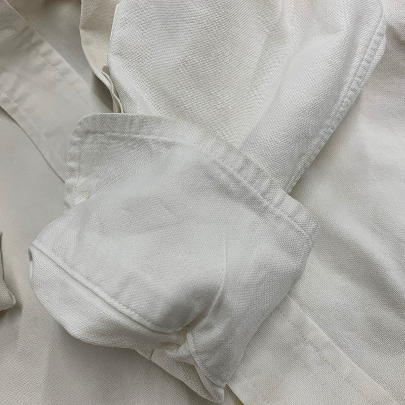 【中古品】【メンズ】 RALPH LAUREN ラルフローレン YARMOUTH PONY EMBROIDERY BD LS SHIRT ポニー エンブロイダリー ボタンダウン ロングスリーブ シャツ 長袖 トップス 146-250905-as-20-izu サイズ：16-33 カラー：ホワイト 万代Net店