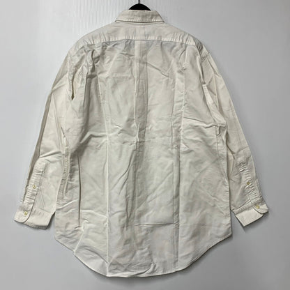 【中古品】【メンズ】 RALPH LAUREN ラルフローレン YARMOUTH PONY EMBROIDERY BD LS SHIRT ポニー エンブロイダリー ボタンダウン ロングスリーブ シャツ 長袖 トップス 146-250905-as-20-izu サイズ：16-33 カラー：ホワイト 万代Net店