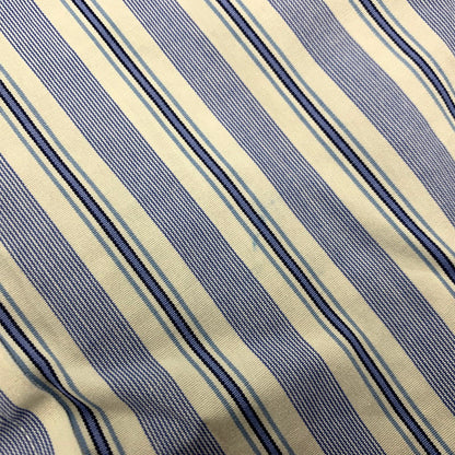 【中古品】【メンズ】 Polo by Ralph Lauren ポロバイラルフローレン CURHAM STRIPE LS SHIRT ストライプ ロングスリーブ シャツ 長袖 トップス 146-250905-as-21-izu サイズ：15.5 カラー：ブルー系 万代Net店