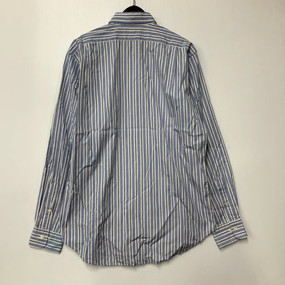 【中古品】【メンズ】 Polo by Ralph Lauren ポロバイラルフローレン CURHAM STRIPE LS SHIRT ストライプ ロングスリーブ シャツ 長袖 トップス 146-250905-as-21-izu サイズ：15.5 カラー：ブルー系 万代Net店
