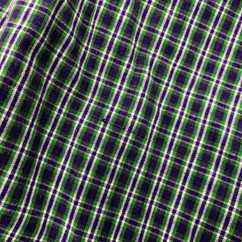 【中古品】【メンズ】 RALPH LAUREN ラルフローレン CREEK CHECK BD LS SHIRT チェック ボタンダウン ロングスリーブ シャツ 長袖 トップス 146-250905-as-22-izu サイズ：S カラー：グリーン系 万代Net店