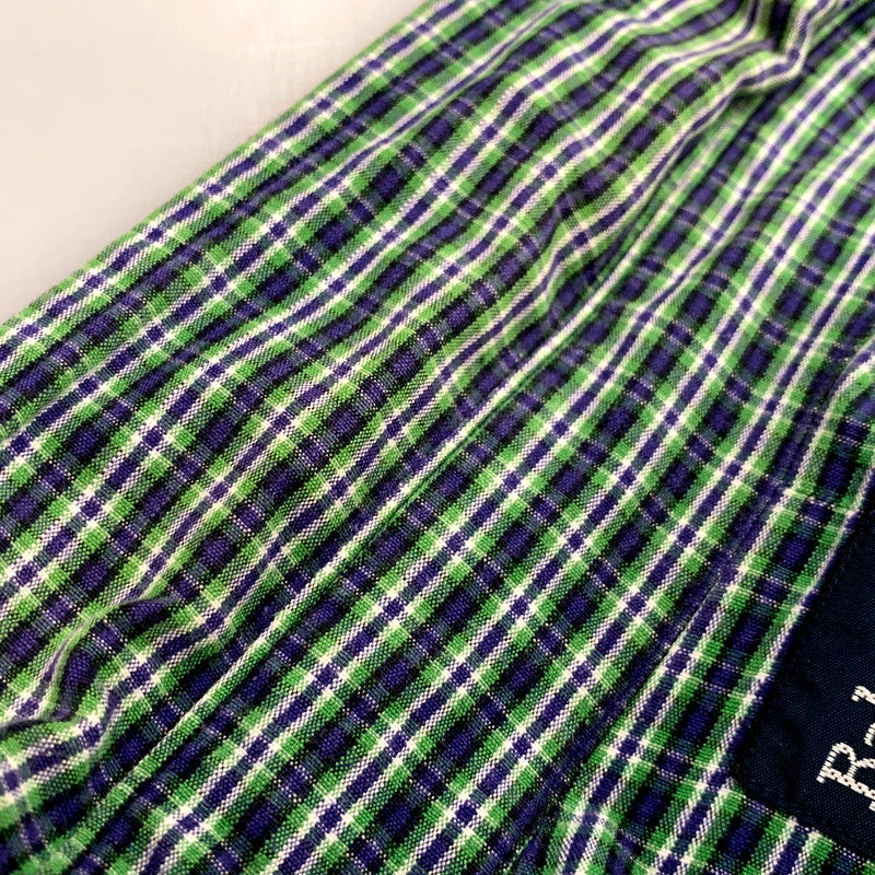 【中古品】【メンズ】 RALPH LAUREN ラルフローレン CREEK CHECK BD LS SHIRT チェック ボタンダウン ロングスリーブ シャツ 長袖 トップス 146-250905-as-22-izu サイズ：S カラー：グリーン系 万代Net店