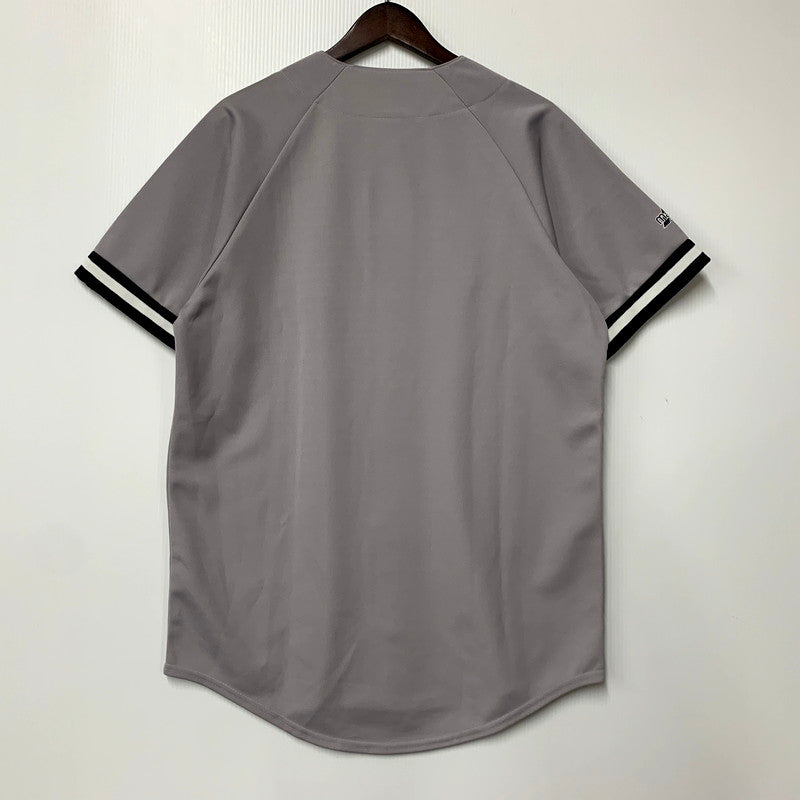 【中古品】【メンズ】 MAJESTIC マジェスティック NEW YORK YANKEES BASEBALL SHIRT ニューヨーク ヤンキース ベースボールシャツ 半袖 トップス 146-250905-as-19-izu カラー：グレー 万代Net店