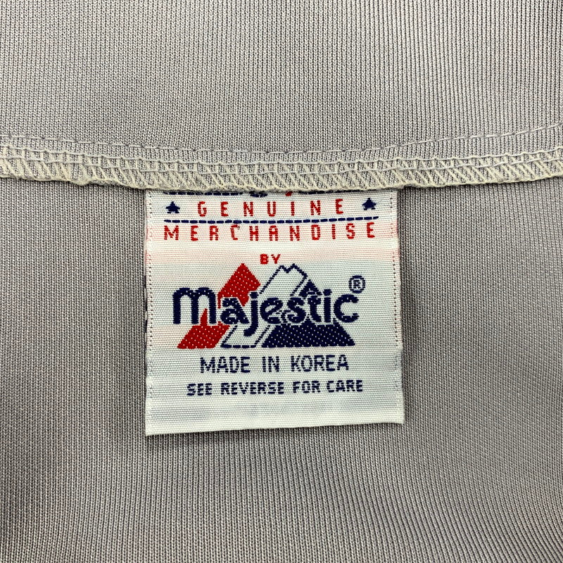 【中古品】【メンズ】 MAJESTIC マジェスティック NEW YORK YANKEES BASEBALL SHIRT ニューヨーク ヤンキース ベースボールシャツ 半袖 トップス 146-250905-as-19-izu カラー：グレー 万代Net店