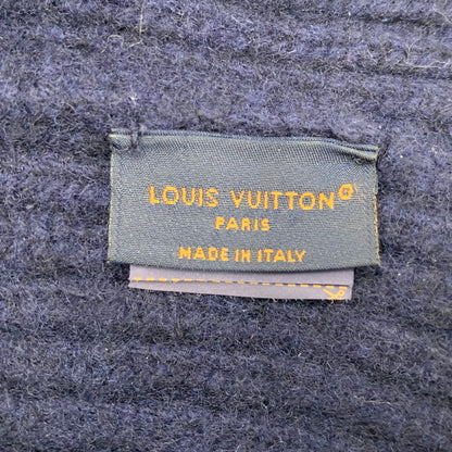 【中古品】【メンズ/レディース】 LOUIS VUITTON ルイ・ヴィトン M94852 ビーニー･LV ヘッドライン ブルーマリーヌ ニット帽 帽子 179-250828-as-10-izu サイズ：S カラー：ネイビー 万代Net店