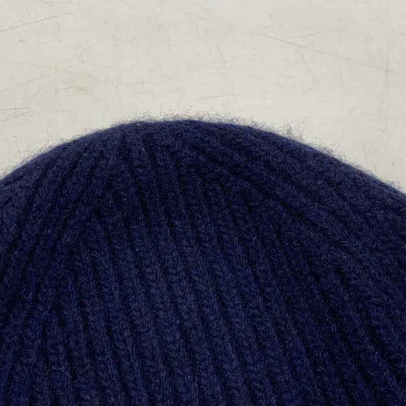 【中古品】【メンズ/レディース】 LOUIS VUITTON ルイ・ヴィトン M94852 ビーニー･LV ヘッドライン ブルーマリーヌ ニット帽 帽子 179-250828-as-10-izu サイズ：S カラー：ネイビー 万代Net店