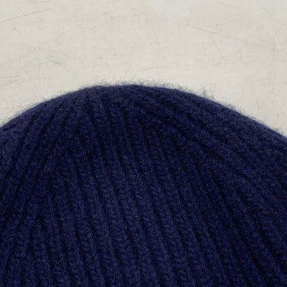 【中古品】【メンズ/レディース】 LOUIS VUITTON ルイ・ヴィトン M94852 ビーニー･LV ヘッドライン ブルーマリーヌ ニット帽 帽子 179-250828-as-10-izu サイズ：S カラー：ネイビー 万代Net店