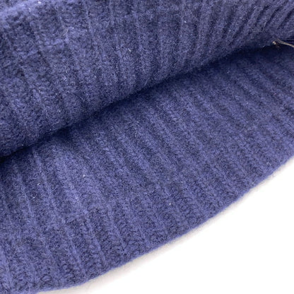 【中古品】【メンズ/レディース】 LOUIS VUITTON ルイ・ヴィトン M94852 ビーニー･LV ヘッドライン ブルーマリーヌ ニット帽 帽子 179-250828-as-10-izu サイズ：S カラー：ネイビー 万代Net店