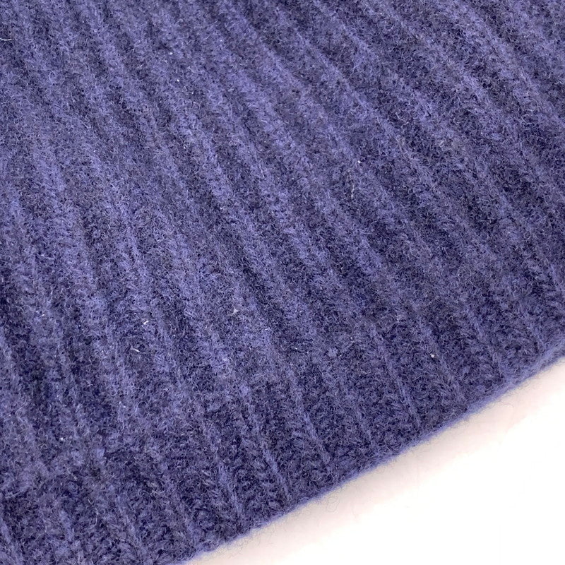 【中古品】【メンズ/レディース】 LOUIS VUITTON ルイ・ヴィトン M94852 ビーニー･LV ヘッドライン ブルーマリーヌ ニット帽 帽子 179-250828-as-10-izu サイズ：S カラー：ネイビー 万代Net店