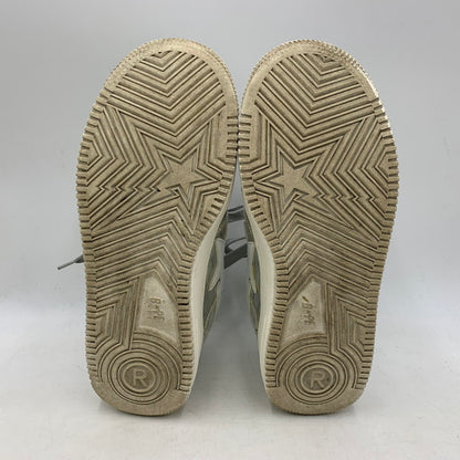 【中古品】【メンズ/レディース】 BAPE STA LOW ベイプ スタ ロー スニーカー シューズ 靴 162-250828-as-01-izu サイズ：25.5cm カラー：シルバー 万代Net店
