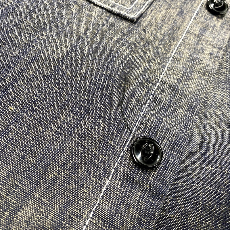 【中古品】【メンズ】 OLD STUSSY オールドステューシー WORLDWIDE 00S LS WORK SHIRT ワールドワイド 00年代 ロングスリーブワークシャツ トップス 長袖 142-250828-ma-09-izu サイズ：L カラー：グレー系 万代Net店