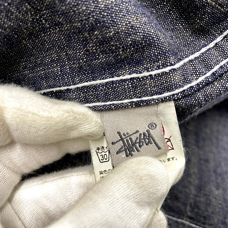 【中古品】【メンズ】 OLD STUSSY オールドステューシー WORLDWIDE 00S LS WORK SHIRT ワールドワイド 00年代 ロングスリーブワークシャツ トップス 長袖 142-250828-ma-09-izu サイズ：L カラー：グレー系 万代Net店