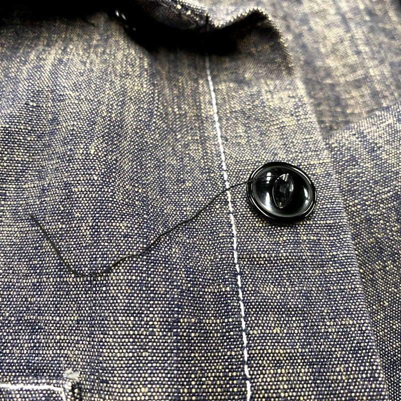 【中古品】【メンズ】 OLD STUSSY オールドステューシー WORLDWIDE 00S LS WORK SHIRT ワールドワイド 00年代 ロングスリーブワークシャツ トップス 長袖 142-250828-ma-09-izu サイズ：L カラー：グレー系 万代Net店