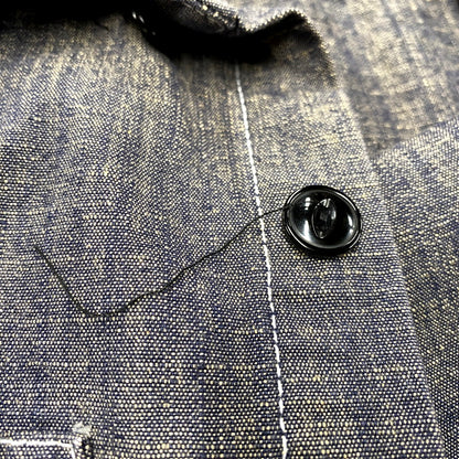 【中古品】【メンズ】 OLD STUSSY オールドステューシー WORLDWIDE 00S LS WORK SHIRT ワールドワイド 00年代 ロングスリーブワークシャツ トップス 長袖 142-250828-ma-09-izu サイズ：L カラー：グレー系 万代Net店