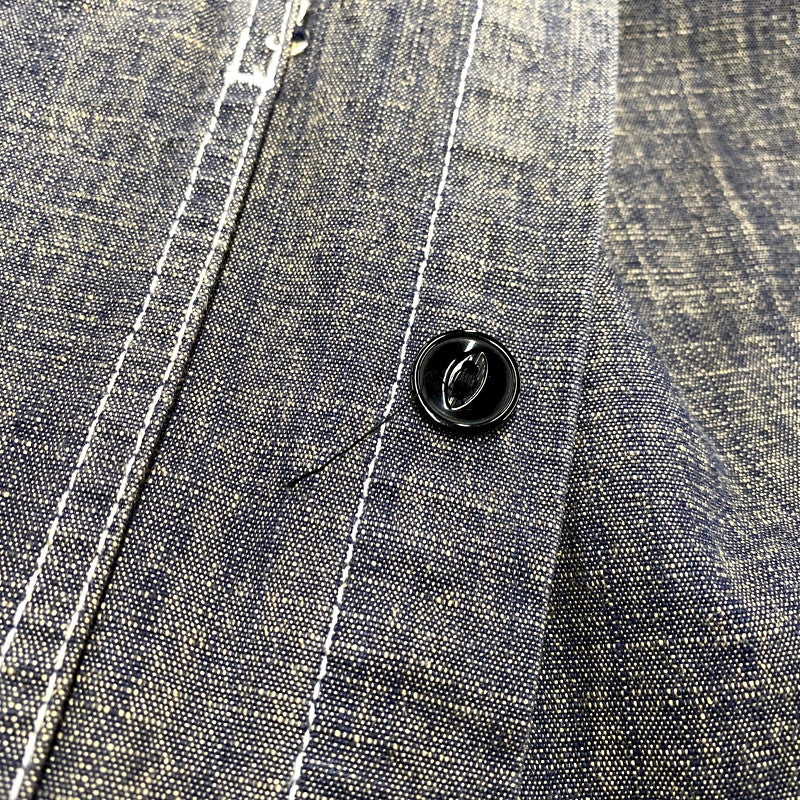 【中古品】【メンズ】 OLD STUSSY オールドステューシー WORLDWIDE 00S LS WORK SHIRT ワールドワイド 00年代 ロングスリーブワークシャツ トップス 長袖 142-250828-ma-09-izu サイズ：L カラー：グレー系 万代Net店