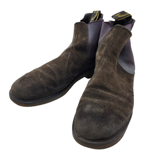 【現状渡し品】【メンズ】 Dr.Martens ドクターマーチン 10298 サイドゴアブーツ シューズ 靴 164-250901-as-07-izu サイズ：UK9 カラー：ブラウン系 万代Net店