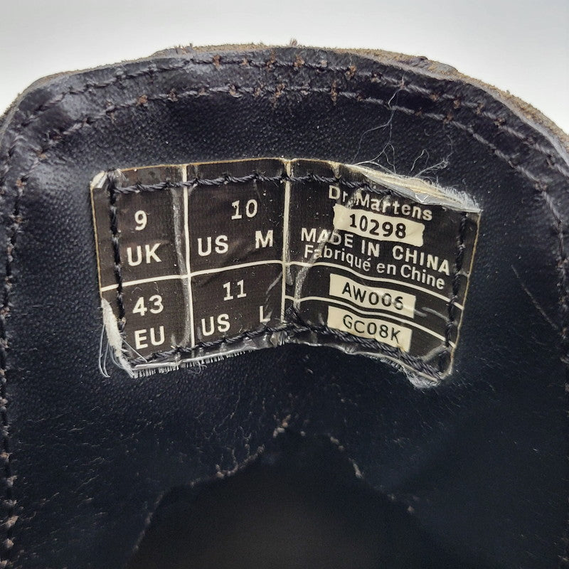【現状渡し品】【メンズ】 Dr.Martens ドクターマーチン 10298 サイドゴアブーツ シューズ 靴 164-250901-as-07-izu サイズ：UK9 カラー：ブラウン系 万代Net店