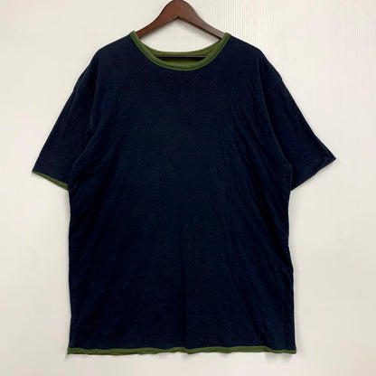 【中古品】【メンズ】 VINTAGE ヴィンテージ REVERSIBLE SS TEE リバーシブル ショートスリーブT トップス 半袖 146-250905-ma-03-izu サイズ：不明 カラー：グリーン×ネイビー 万代Net店