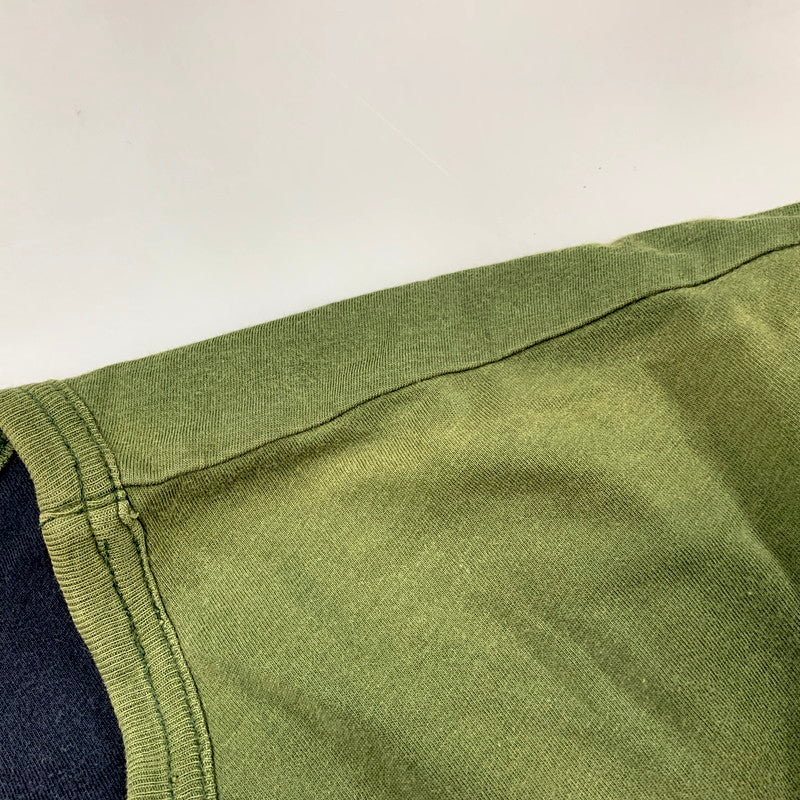 【中古品】【メンズ】 VINTAGE ヴィンテージ REVERSIBLE SS TEE リバーシブル ショートスリーブT トップス 半袖 146-250905-ma-03-izu サイズ：不明 カラー：グリーン×ネイビー 万代Net店