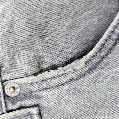 【現状渡し品】【メンズ】 Levi's リーバイス 刻印544 SMALL-E スモール-E 90S 501 後染め BLACK DENIM PANTS ブラック デニム パンツ ズボン ボトムス 156-250907-ya-22-izu サイズ：33×32 カラー：チャコールグレー 万代Net店