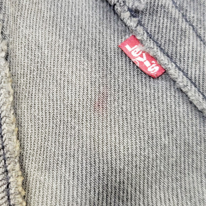 【現状渡し品】【メンズ】 Levi's リーバイス 刻印544 SMALL-E スモール-E 90S 501 後染め BLACK DENIM PANTS ブラック デニム パンツ ズボン ボトムス 156-250907-ya-22-izu サイズ：33×32 カラー：チャコールグレー 万代Net店