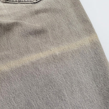 【現状渡し品】【メンズ】 Levi's リーバイス 刻印544 SMALL-E スモール-E 90S 501 後染め BLACK DENIM PANTS ブラック デニム パンツ ズボン ボトムス 156-250907-ya-22-izu サイズ：33×32 カラー：チャコールグレー 万代Net店