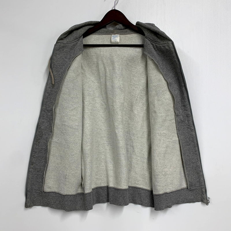 【中古品】【メンズ】 VINTAGE ヴィンテージ FRIEND SHIP ZIP UP HOODED SWEATSHIRT フレンドシップ ジップアップフーデッドスウェット トップス パーカー 長袖 146-250905-ma-04-izu サイズ：L カラー：グレー 万代Net店