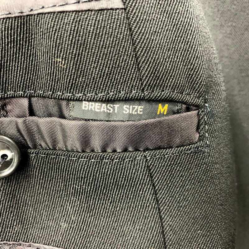 【現状渡し品】【メンズ】 OLD JUN オールドジュン 80-90S WOOL TRENCH COAT 80-90年代 ウールトレンチコート アウター 長袖 146-250905-ma-05-izu サイズ：M カラー：ブラック 万代Net店