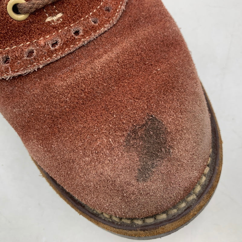 【中古品】【メンズ/レディース】 REGAL×GLADHAND リーガル×グラッドハンド 5807 606S SADDLE SUEDE サドルスエード 靴 シューズ 164-250827-ma-11-izu サイズ：25.5cm カラー：ブラウン 万代Net店